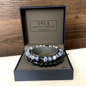 Stainless Steel Bead Bracelets